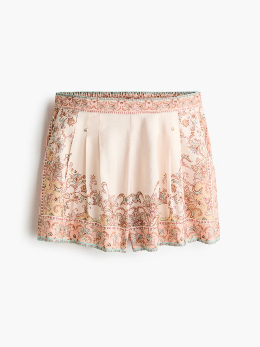 NWT H&M pull on paisley shorts